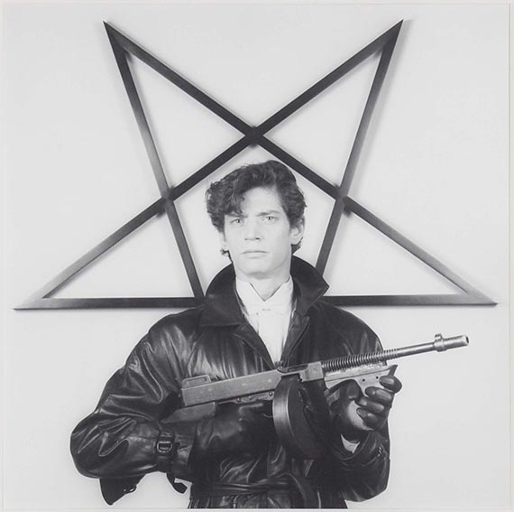 Robert Mapplethorpe - Self-portrait - Rahmenbild