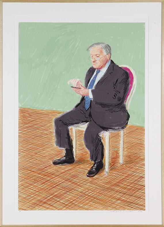 David Hockney - Paul Hockney 2 - Rahmenbild