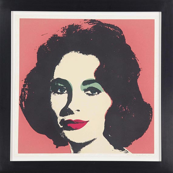 Andy Warhol - Liz - Rahmenbild