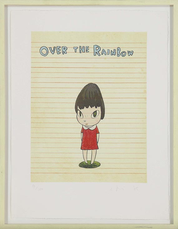 Yoshitomo Nara - Over the Rainbow - Rahmenbild