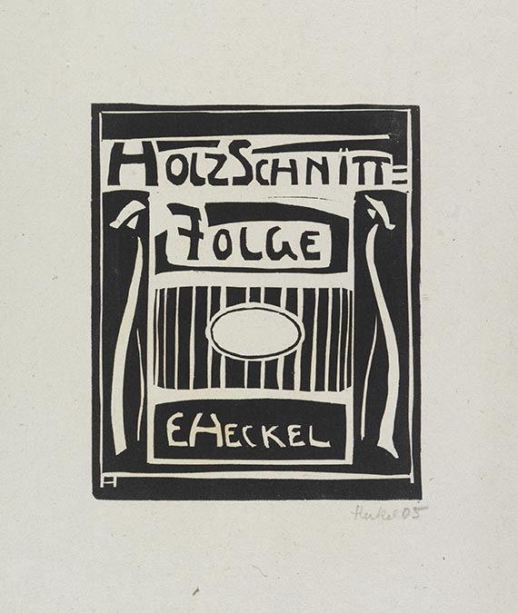 Erich Heckel - Holzschnittfolge