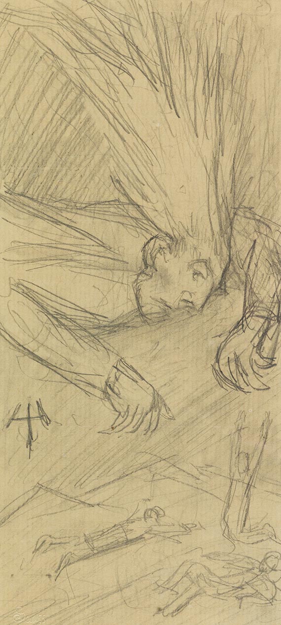 Alfred Kubin - Sturz