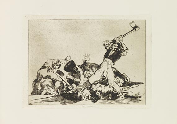 Francisco de Goya - Los desastres de la guerra - Weitere Abbildung