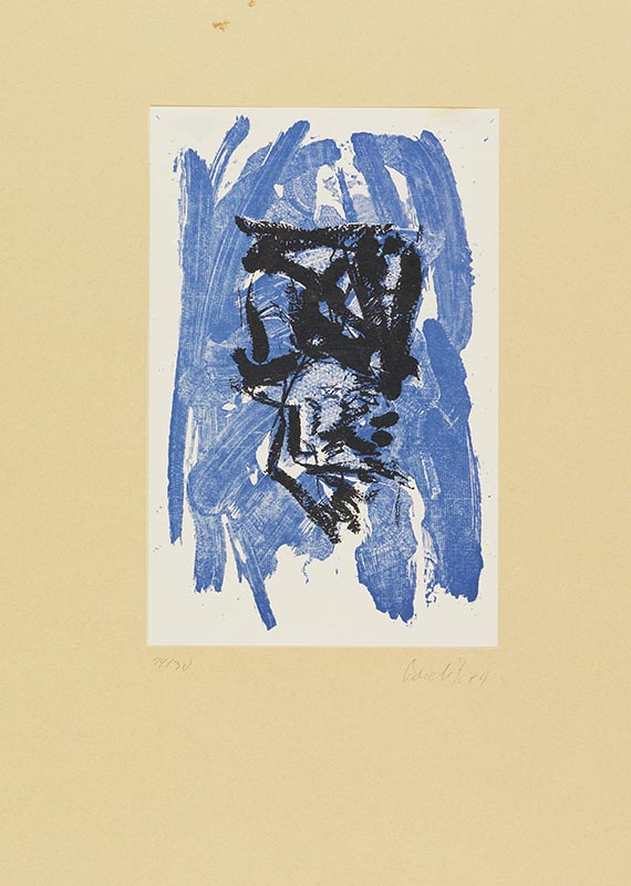 Georg Baselitz - Mappenwerk: Adler