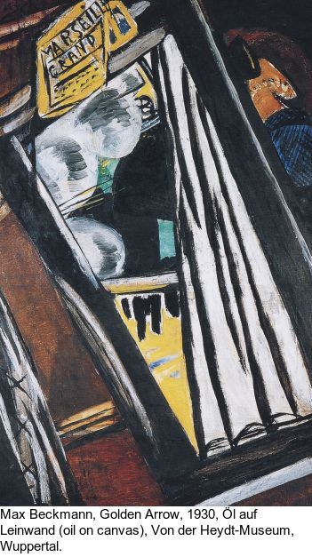 Max Beckmann - Drahtseilbahn in Baden-Baden (Bergbahn in Colorado)