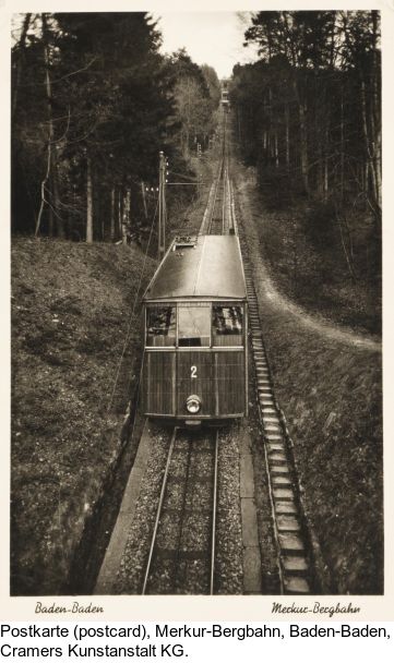 Max Beckmann - Drahtseilbahn in Baden-Baden (Bergbahn in Colorado) - Weitere Abbildung