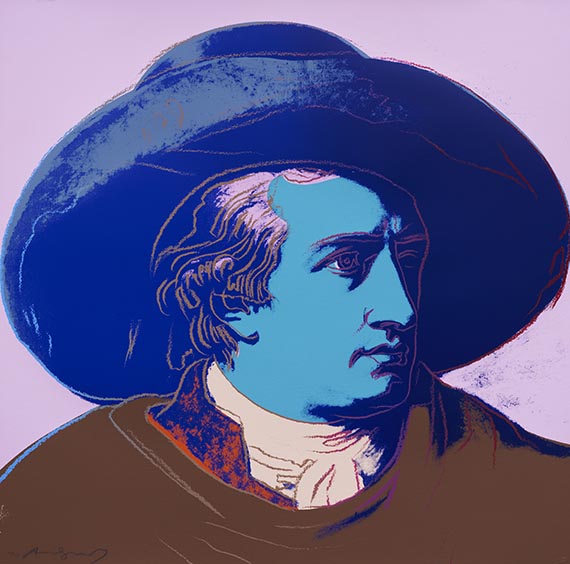 Andy Warhol - Goethe - Weitere Abbildung