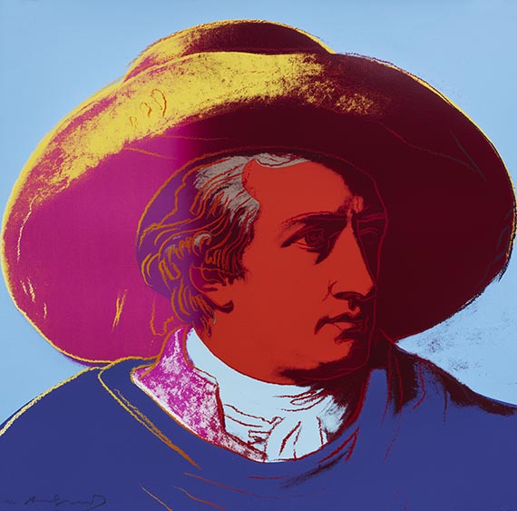 Andy Warhol - Goethe - Weitere Abbildung