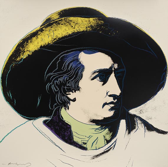 Andy Warhol - Goethe - Weitere Abbildung