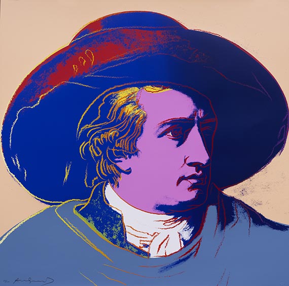 Andy Warhol - Goethe - Weitere Abbildung