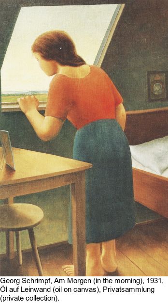 Georg Schrimpf - Ausschauende - Weitere Abbildung