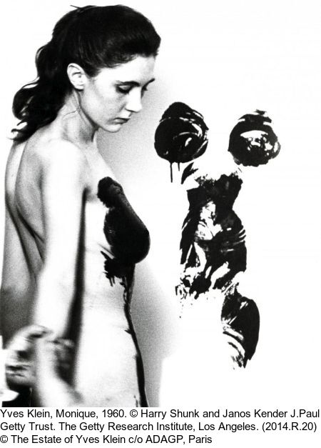 Yves Klein - Peinture de Feu Coleur, sans titre,(FC 11)