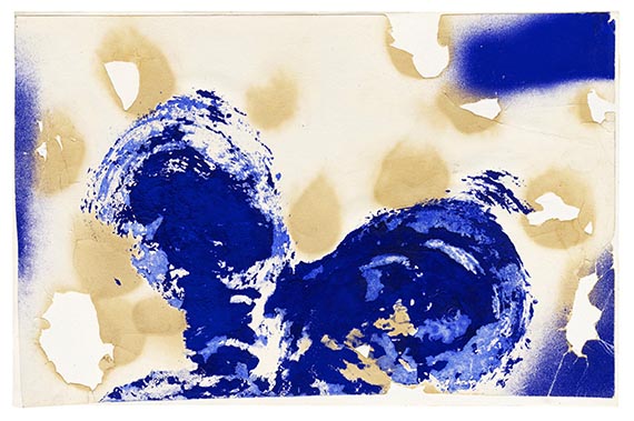 Yves Klein - Peinture de Feu Coleur, sans titre,(FC 11) - Weitere Abbildung