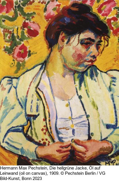 Hermann Max Pechstein - Stillleben mit Orangen - Weitere Abbildung