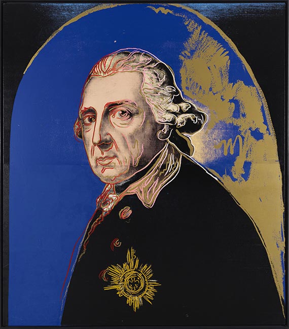 Andy Warhol - Friedrich II - Rahmenbild