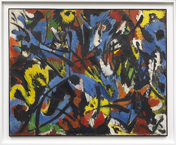 Ernst Wilhelm Nay - Azuro - Rahmenbild