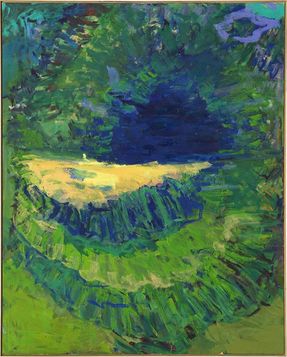 Per Kirkeby - Ohne Titel - Rahmenbild