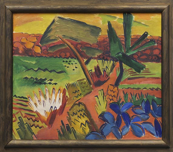 Schmidt-Rottluff - Landschaft (Garten)