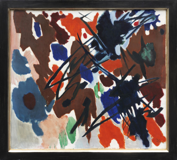 Ernst Wilhelm Nay - In Blockformen - Rahmenbild