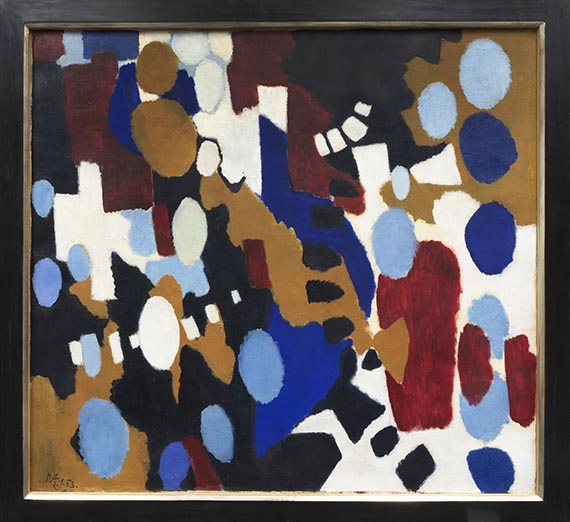 Ernst Wilhelm Nay - In Blockformen - Rahmenbild