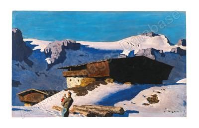 "Einsamer Berghof"...
