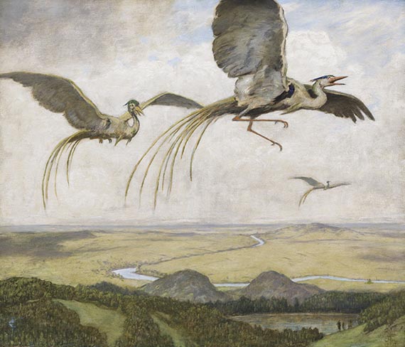 Hans Thoma - Wundervögel