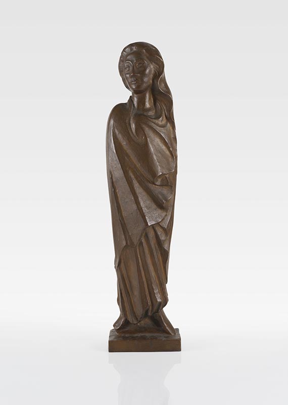 Ernst Barlach - Frau im Wind