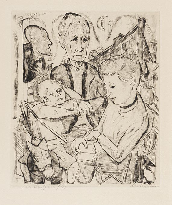 Max Beckmann - Gesichter - Weitere Abbildung