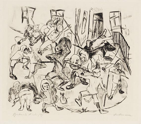 Max Beckmann - Gesichter - Weitere Abbildung