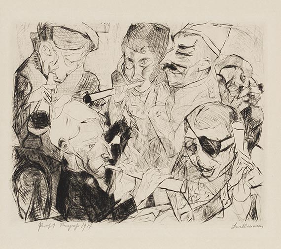 Max Beckmann - Gesichter - Weitere Abbildung