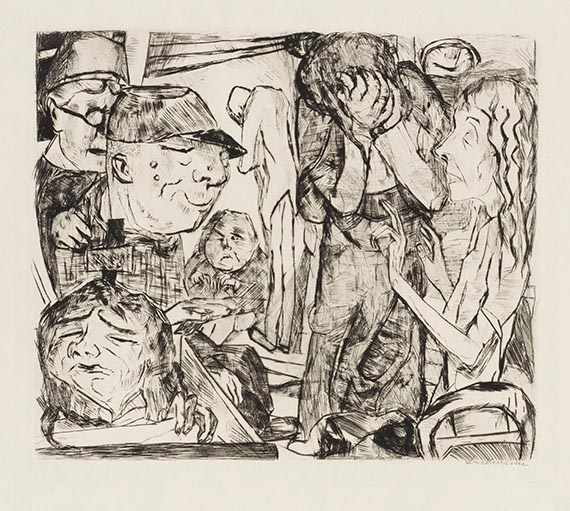 Max Beckmann - Gesichter - Weitere Abbildung