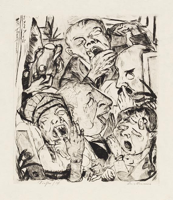 Max Beckmann - Gesichter - Weitere Abbildung