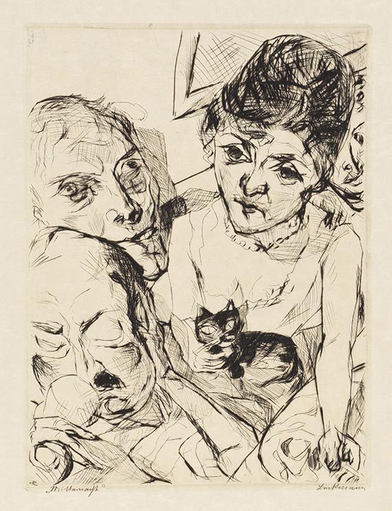 Max Beckmann - Gesichter - Weitere Abbildung