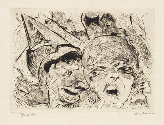 Max Beckmann - Gesichter - Weitere Abbildung