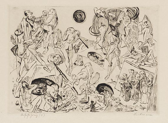 Max Beckmann - Gesichter - Weitere Abbildung