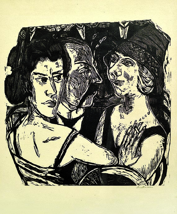 Max Beckmann - Gruppenbildnis Edenbar