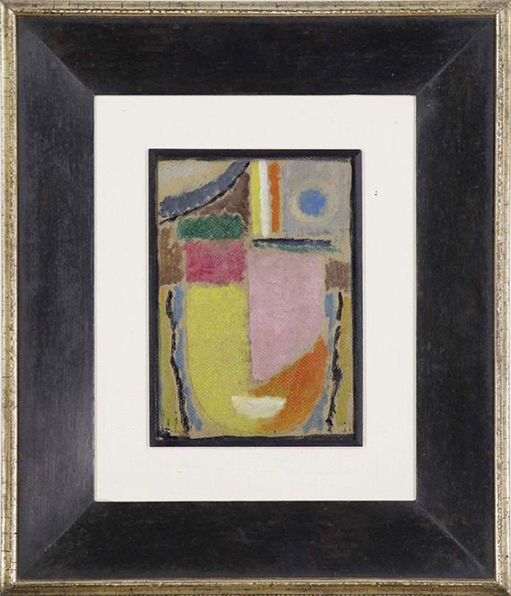 Alexej von Jawlensky - Abstrakter Kopf - Rahmenbild