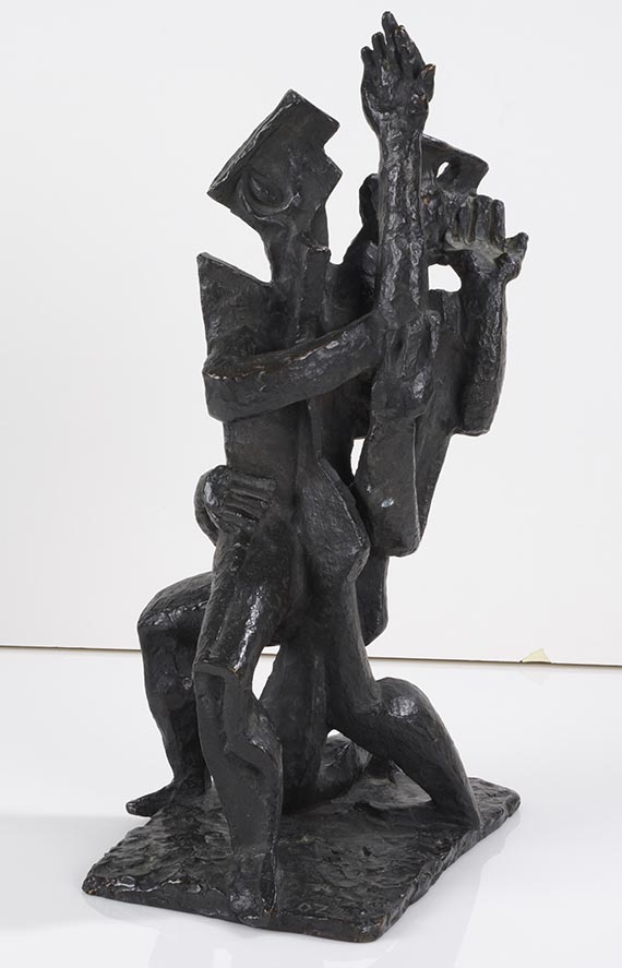 Ossip Zadkine - Les combattants ou la terreur ou les guerriers - Rückseite