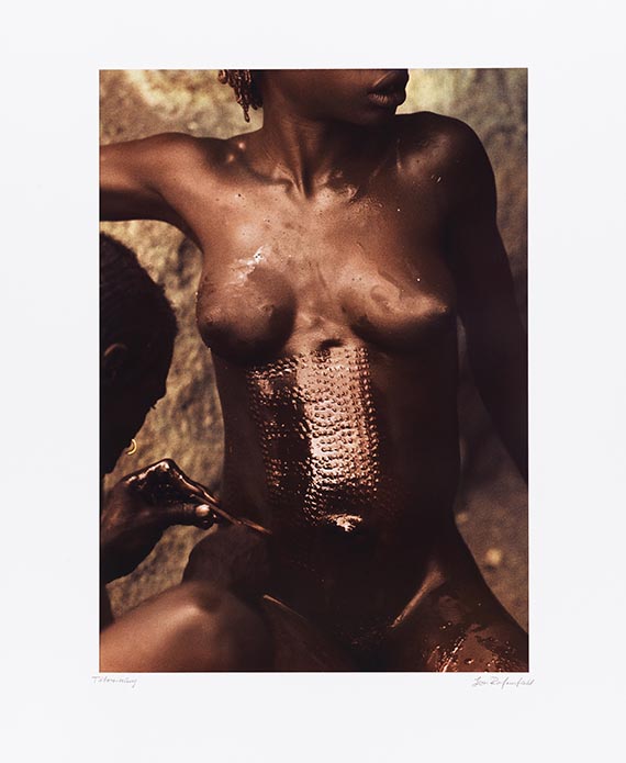 Leni Riefenstahl - Nuba Portfolio - Weitere Abbildung