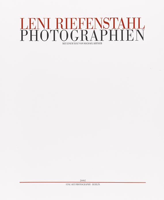 Leni Riefenstahl - Nuba Portfolio - Weitere Abbildung