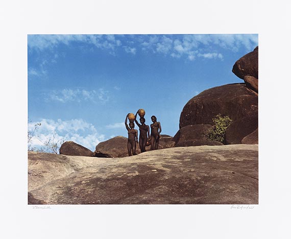 Leni Riefenstahl - Nuba Portfolio - Weitere Abbildung