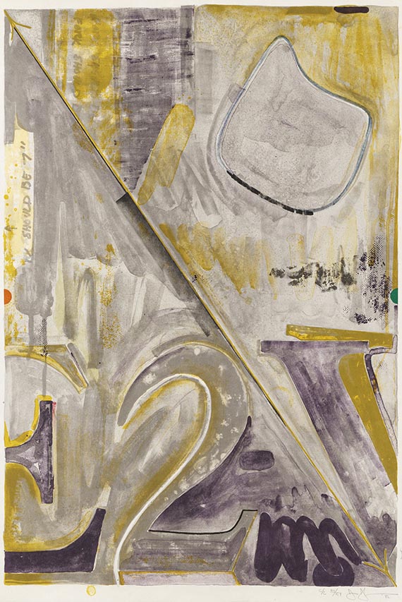 Jasper Johns - Voice II - Weitere Abbildung