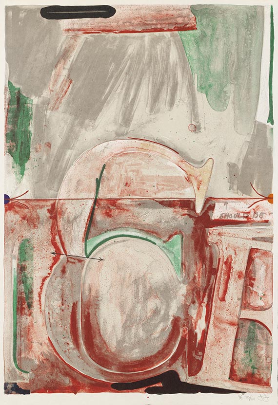 Jasper Johns - Voice II - Weitere Abbildung