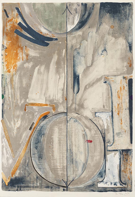 Jasper Johns - Voice II - Weitere Abbildung