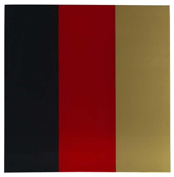 Gerhard Richter - Schwarz, Rot, Gold III