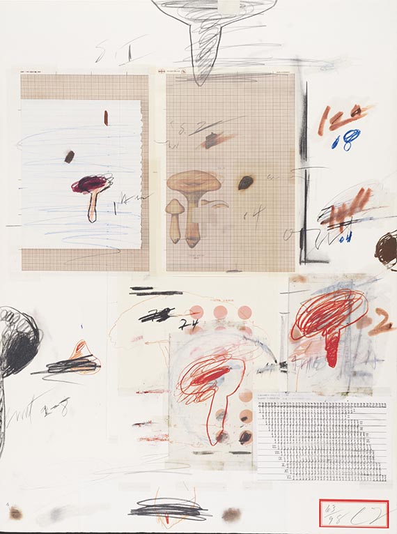 Cy Twombly - Natural History Part I, Mushrooms