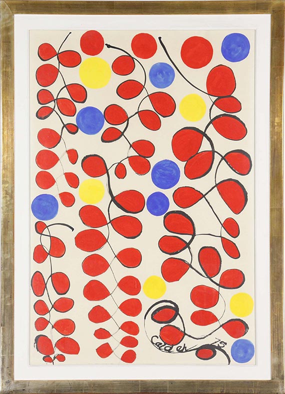 Alexander Calder - Sweet peas - Rahmenbild
