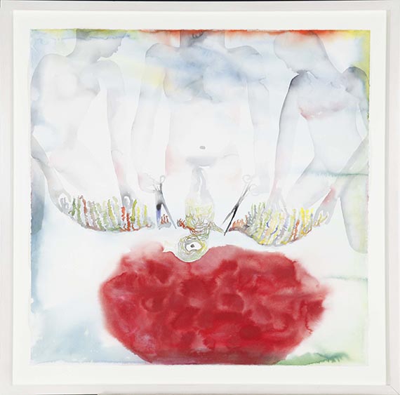 Francesco Clemente - Sky and Water - Rahmenbild