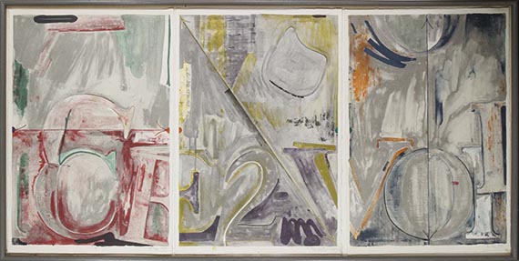 Jasper Johns - Voice II - Rahmenbild