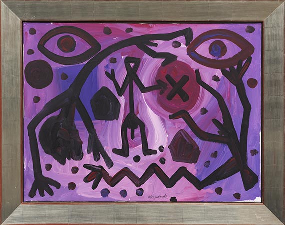 A. R. Penck (d.i. Ralf Winkler) - From the devil's kitchen - Rahmenbild